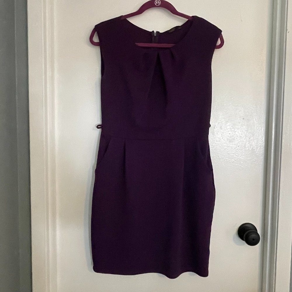 Wear to Work Purple Dress